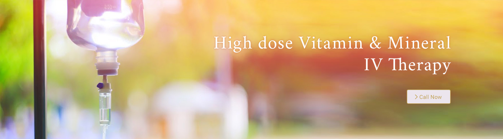 Picture of high dose Vitamin ＆ Mineral IV therapy